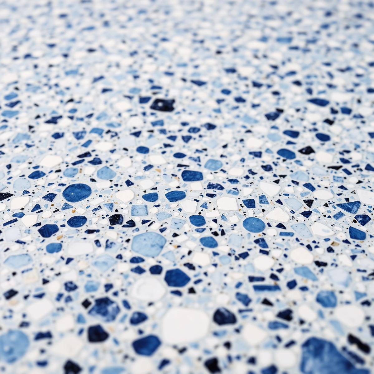 Terrazzo flooring detail
